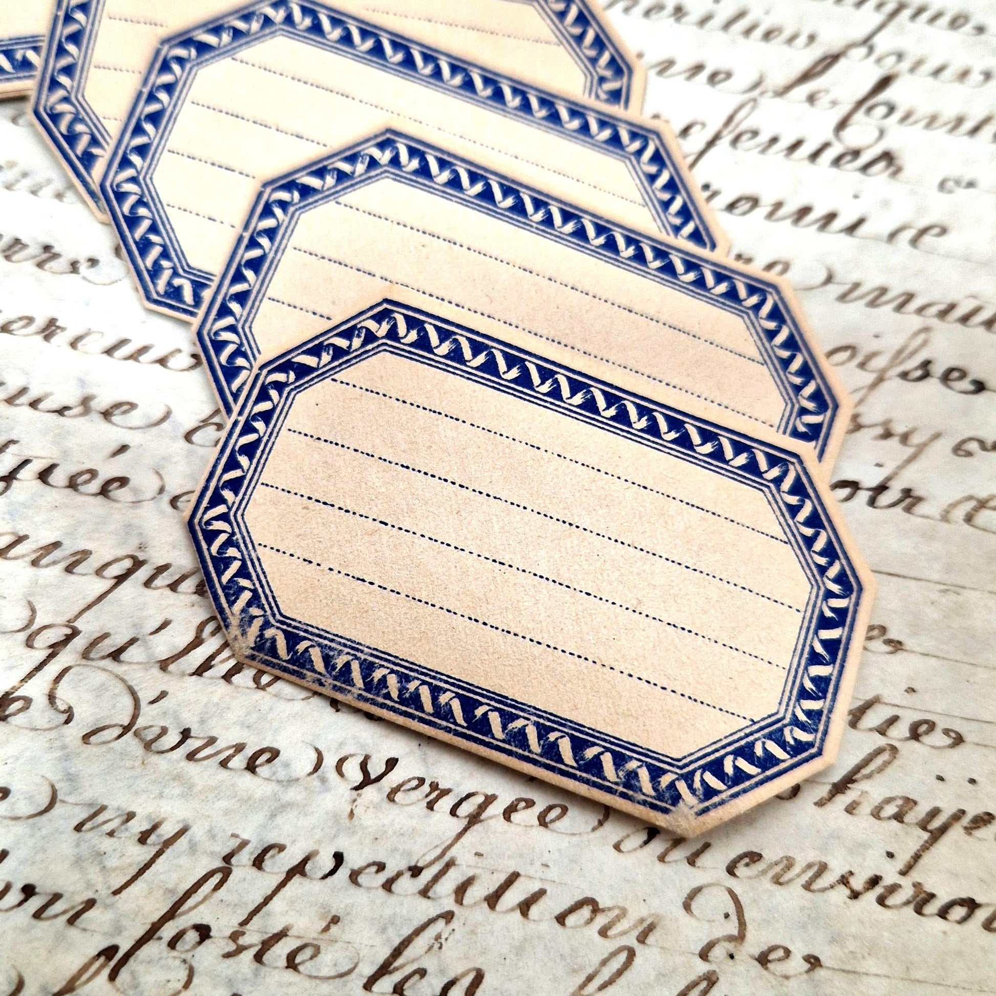 old labels furnitures