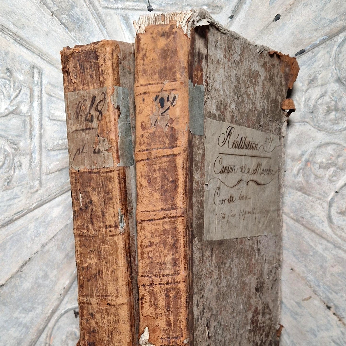 old paper verge ink manuscript