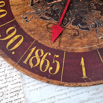 old wooden fair wheel art