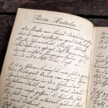 old poems book handwriting faith notebook