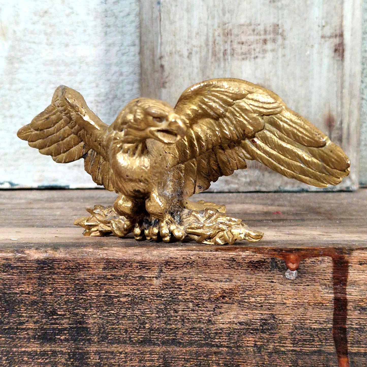 ornement bronze doré aigle france