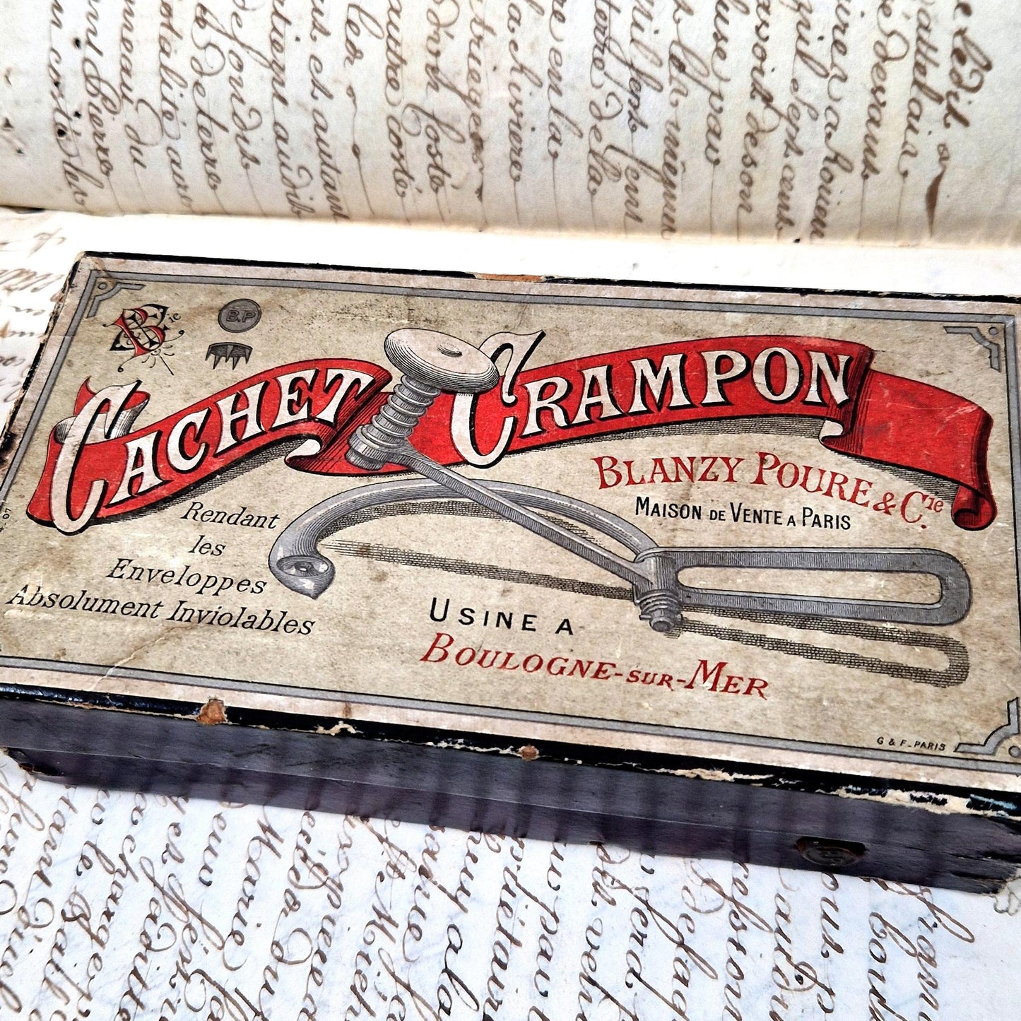 outil cachet crampon boulogne-sur-mer