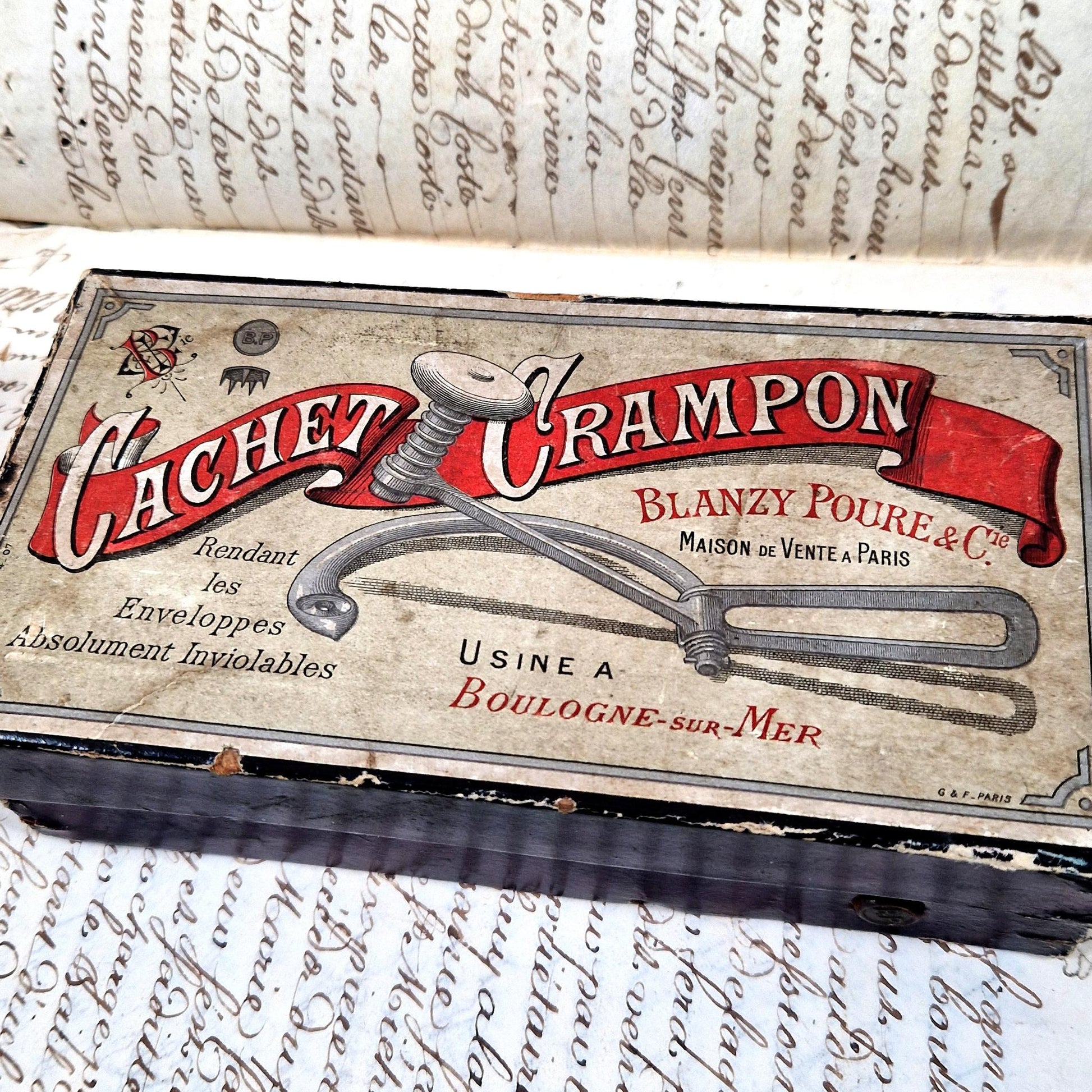 outil cachet crampon boulogne-sur-mer