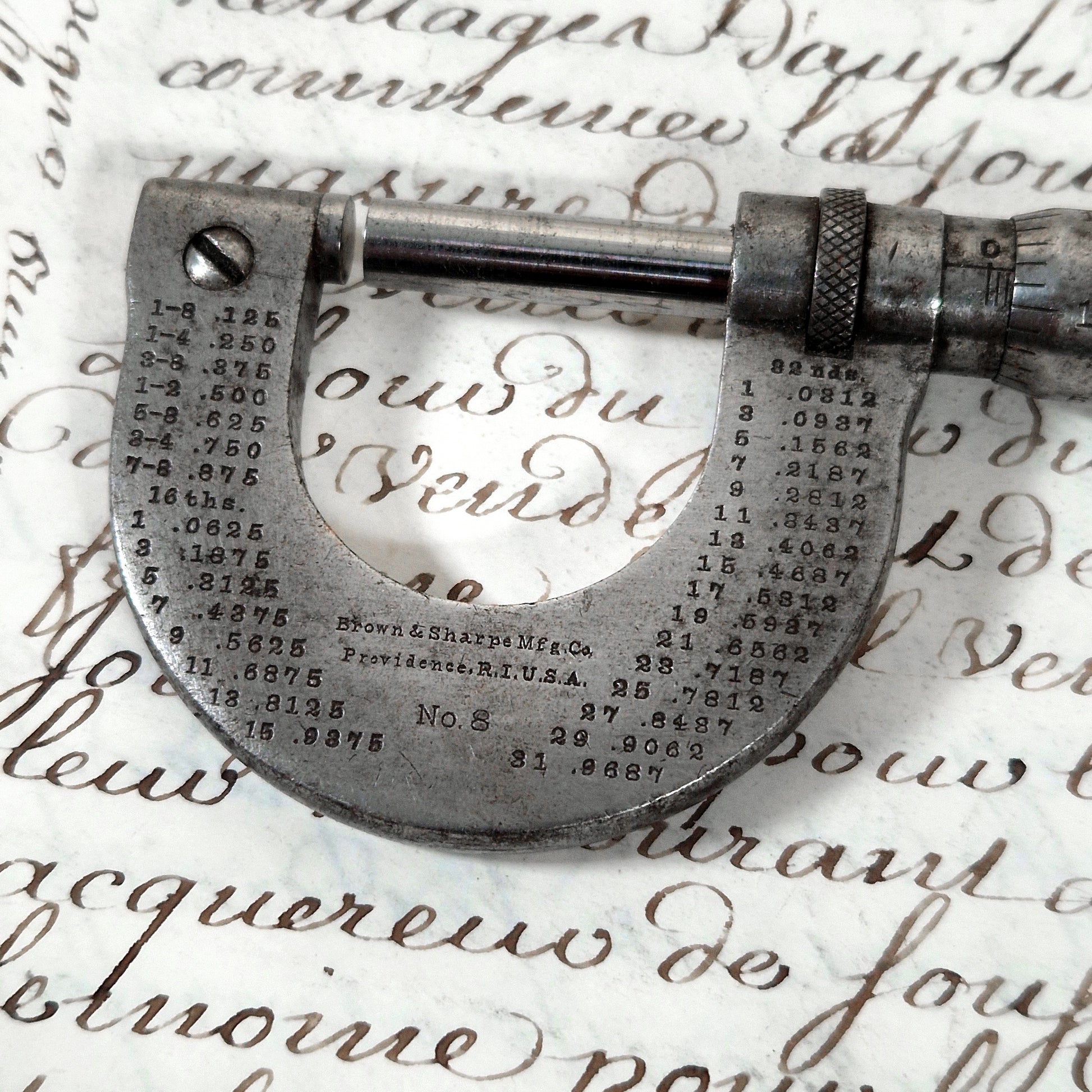 outil de precision horloger americain