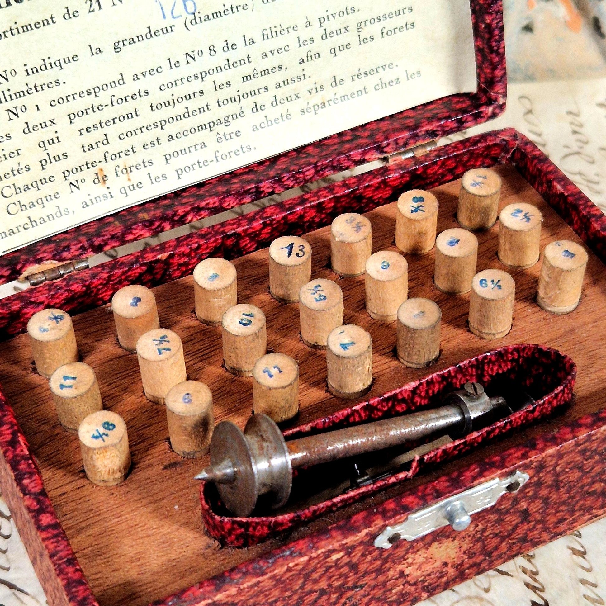 outil horloger bijoutier vintage