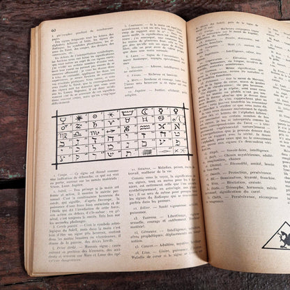 ouvrage ancien lecture de la main muchery