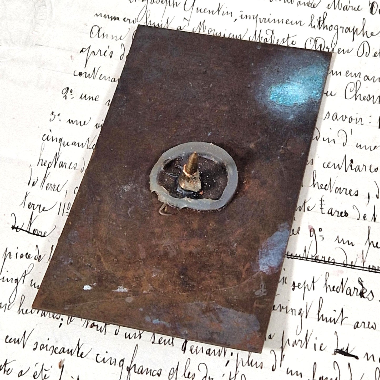 ovelin enamel sign france