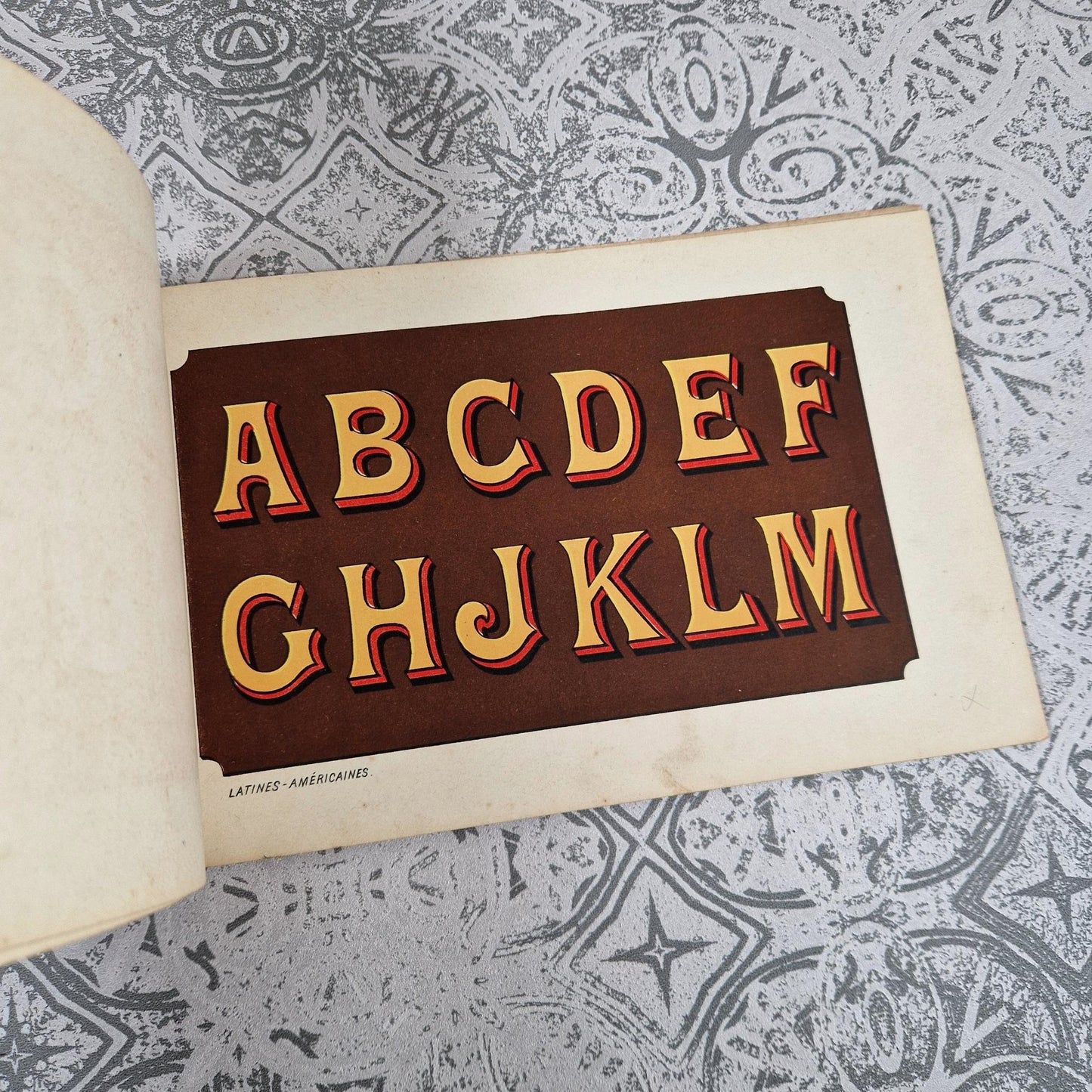 painter lettering album 19th century