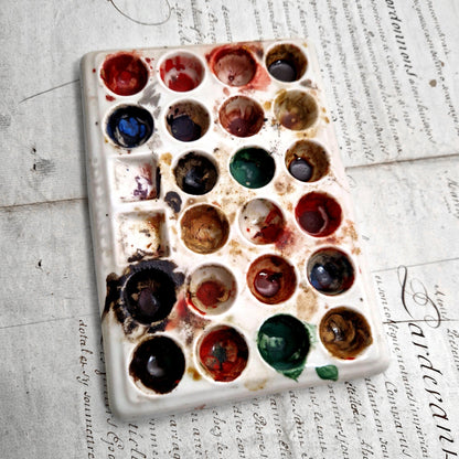 palette peintre porcelaine modele déposé