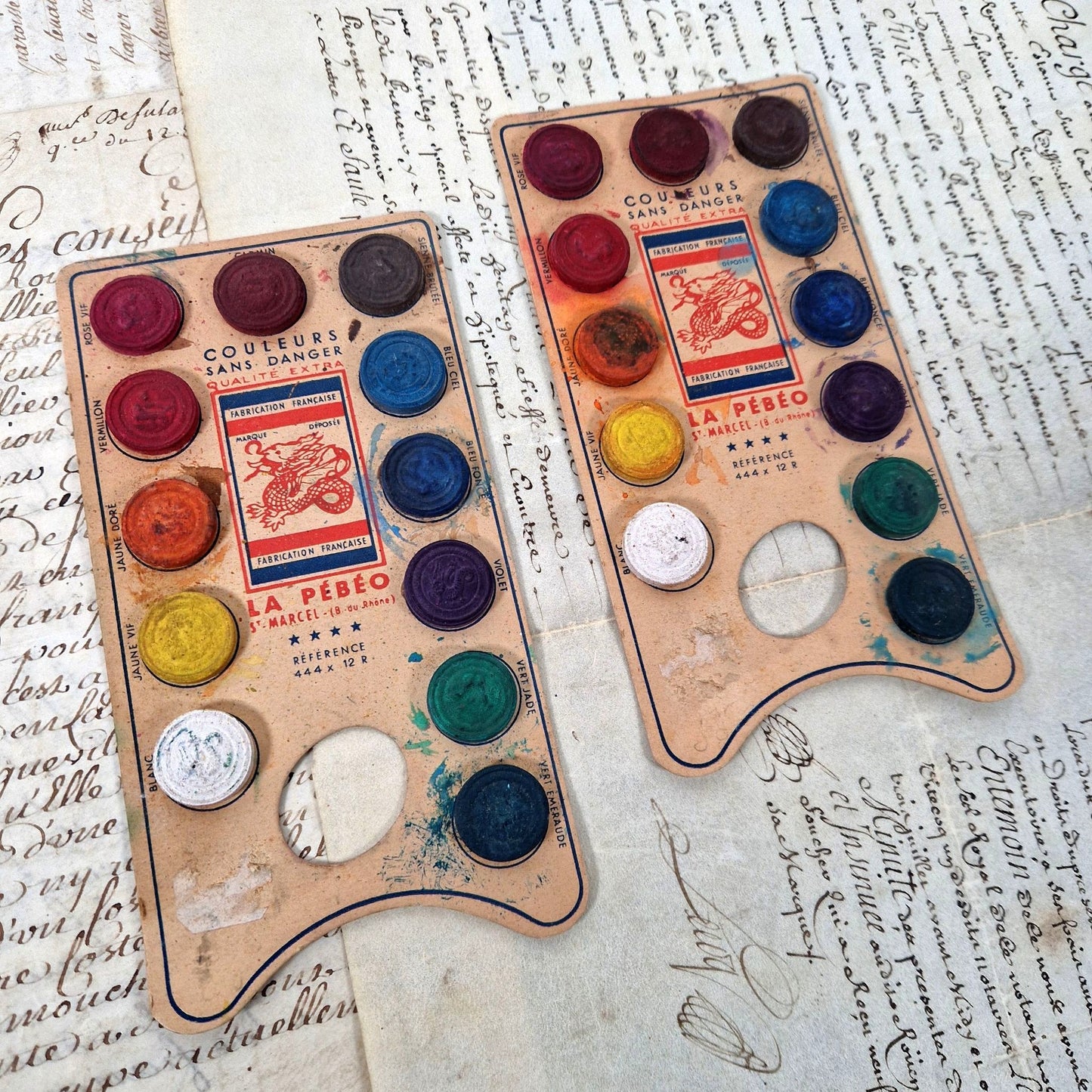 palette peinture ancienne pebeo