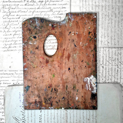 palette vintage decoration atelier