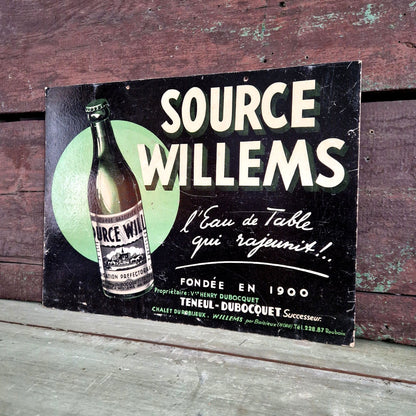 pancarte carton source willems 1900