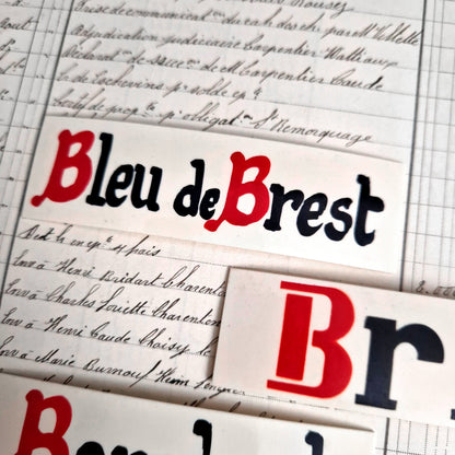 pancarte fromage ancien typographie