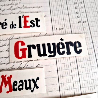 pancarte nom de fromage brie meaux