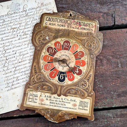 pancarte publicitaire caoutchoucs dentaires