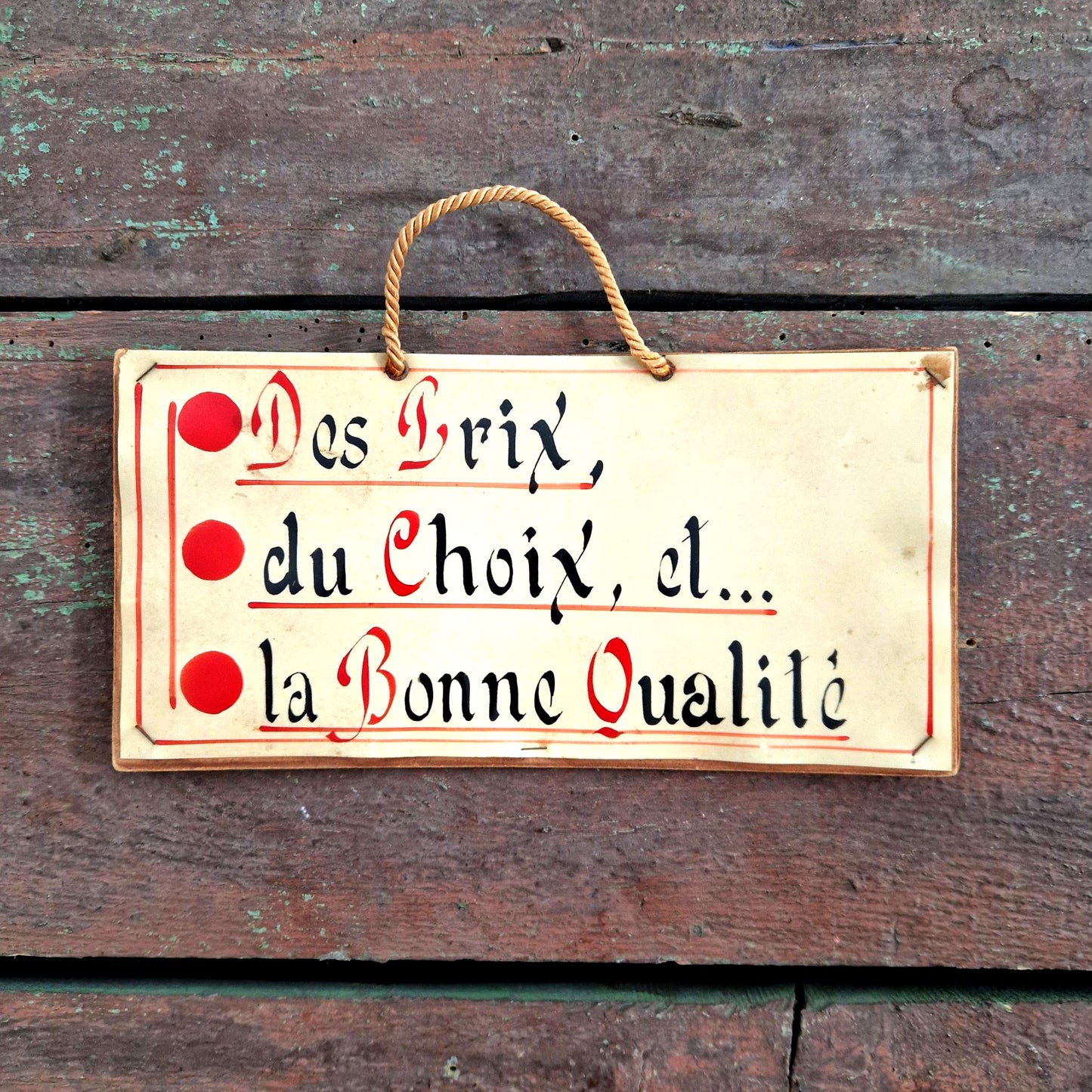 pancarte publicitaire celluloid ancienne prix choix qualite