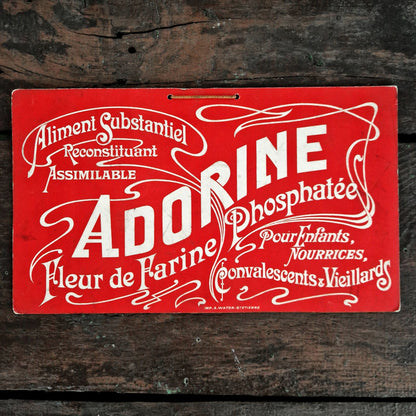 panneau carton adorine nutrition enfants