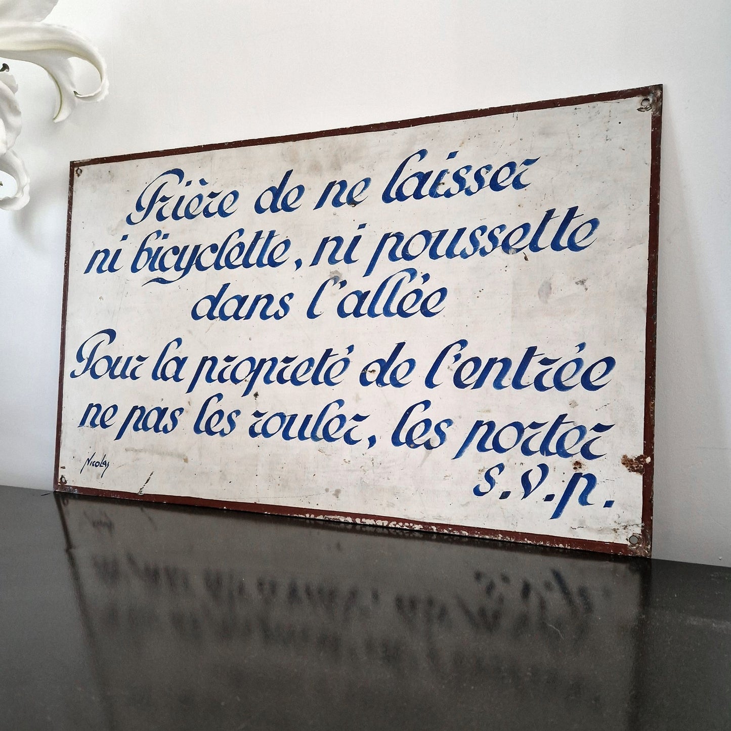 panneau interdiction bicyclette poussette