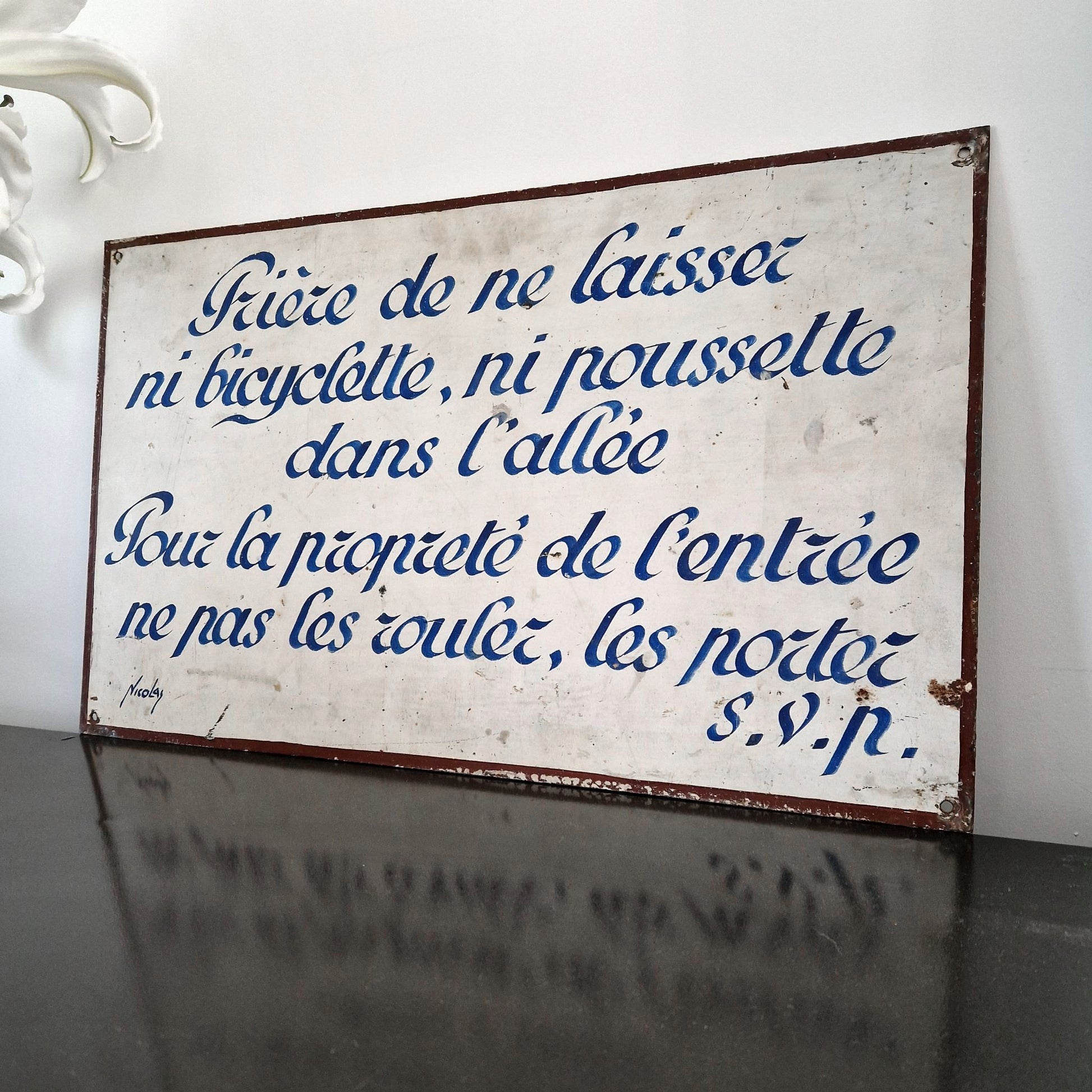 panneau interdiction bicyclette poussette