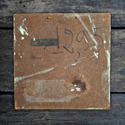 panneau publicité peint à la main