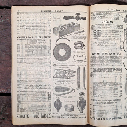 paris pharmacy bailly catalogue