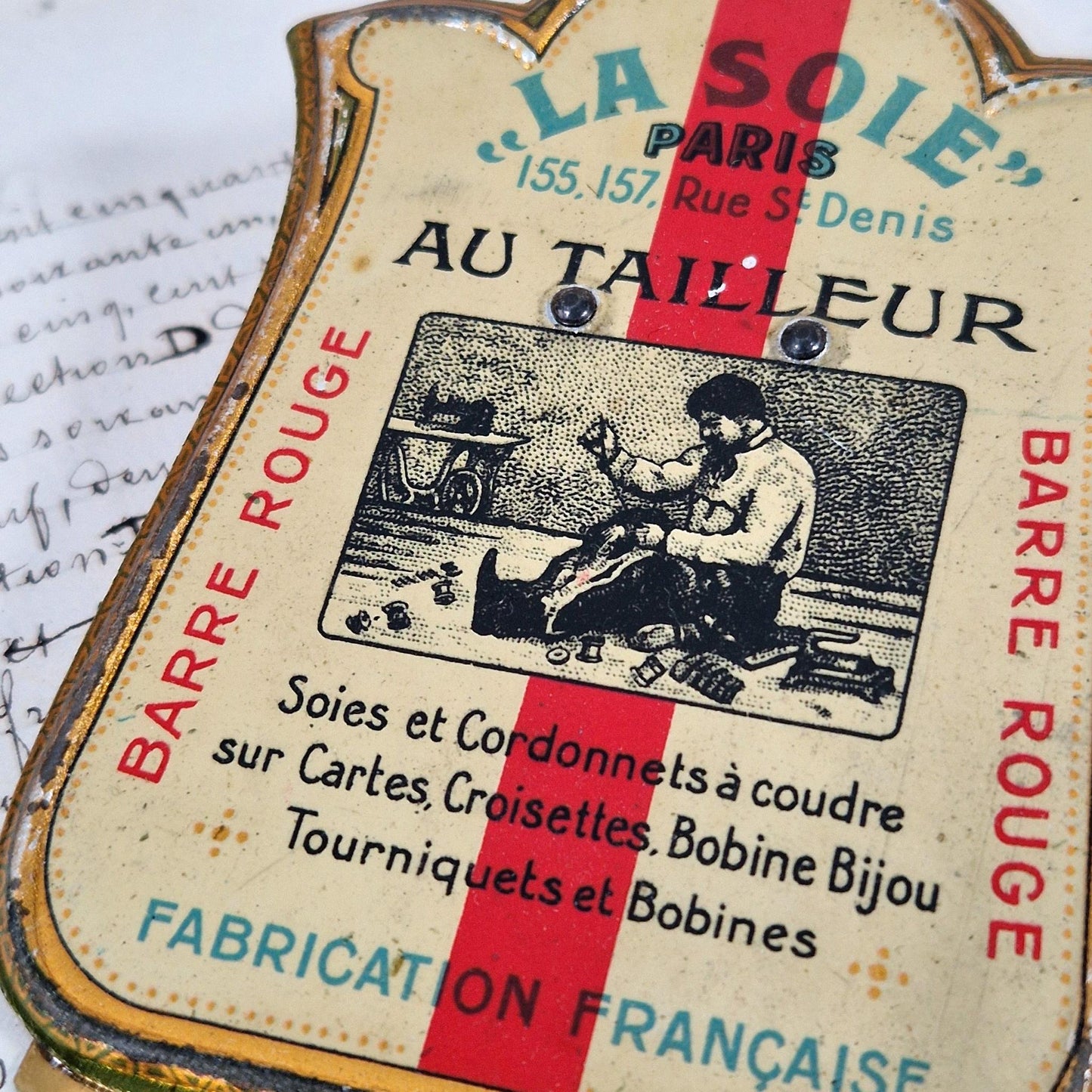 parisian letter holder 1900