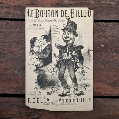 partition le bouton de billou paris