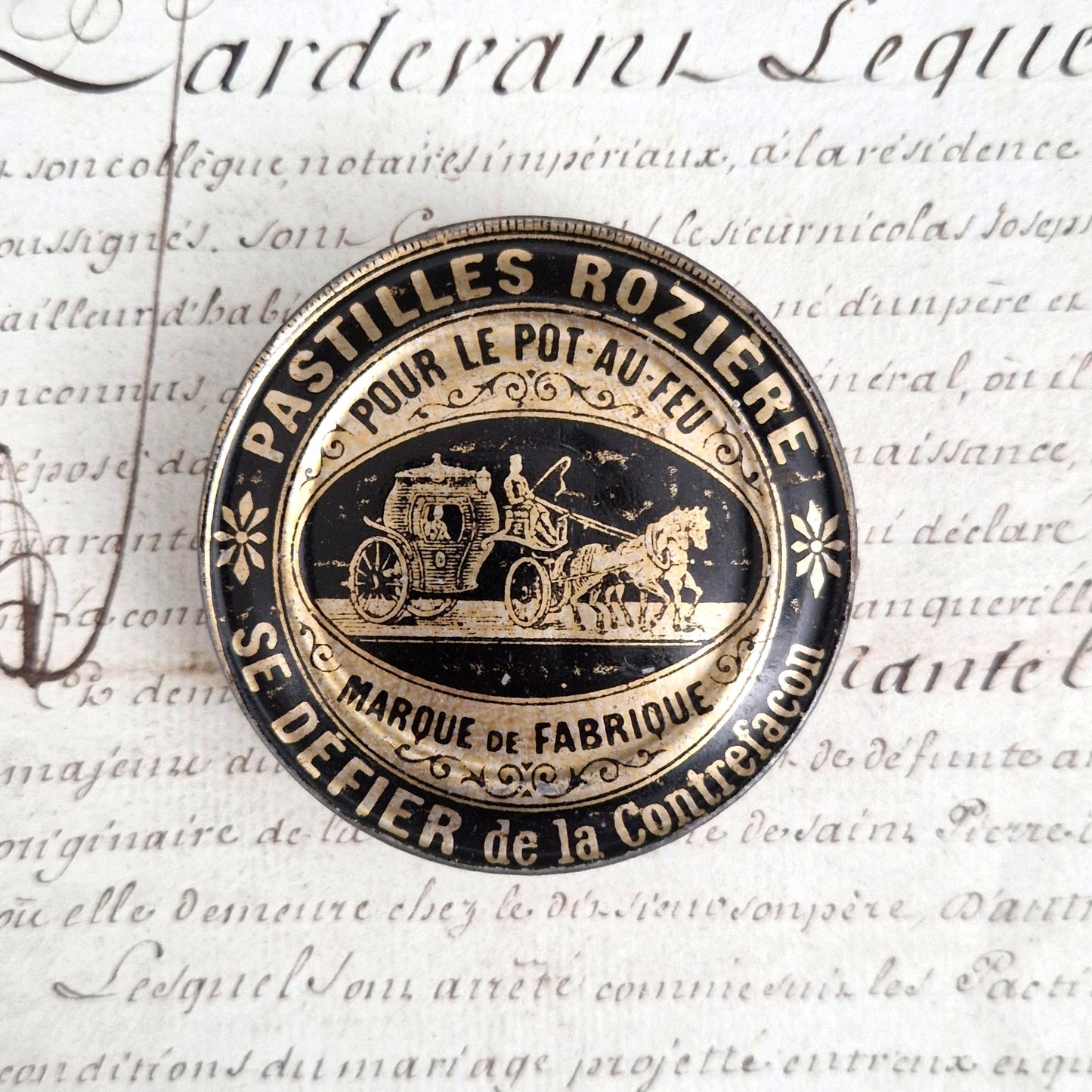 Rare box of Rozière pastilles - for pot-au-feu - Circa 1900