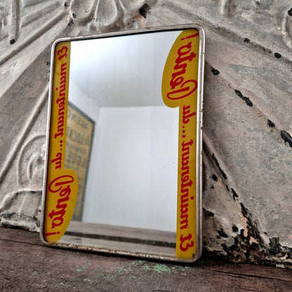 pento hair cream advertising mirror