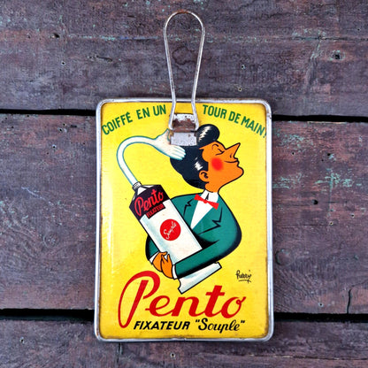pento miroir publicitaire annees 50