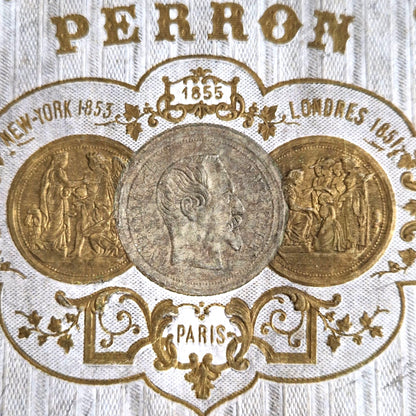 perron paris emballage ancien chocolat XIXe