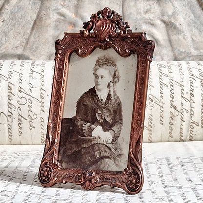 petit cadre photo 19e siecle