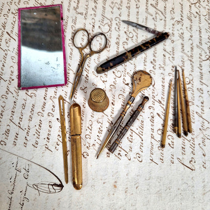 nécessaire de couture napoléonien