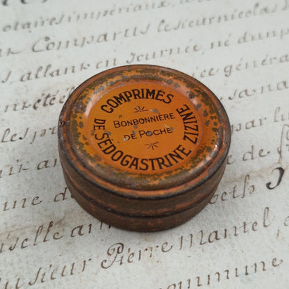 Small box "Desedogastrine Zizine Tablets"