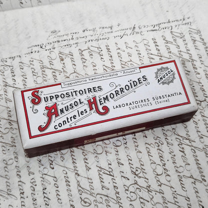 pharmacie ancienne boite anusol collectible