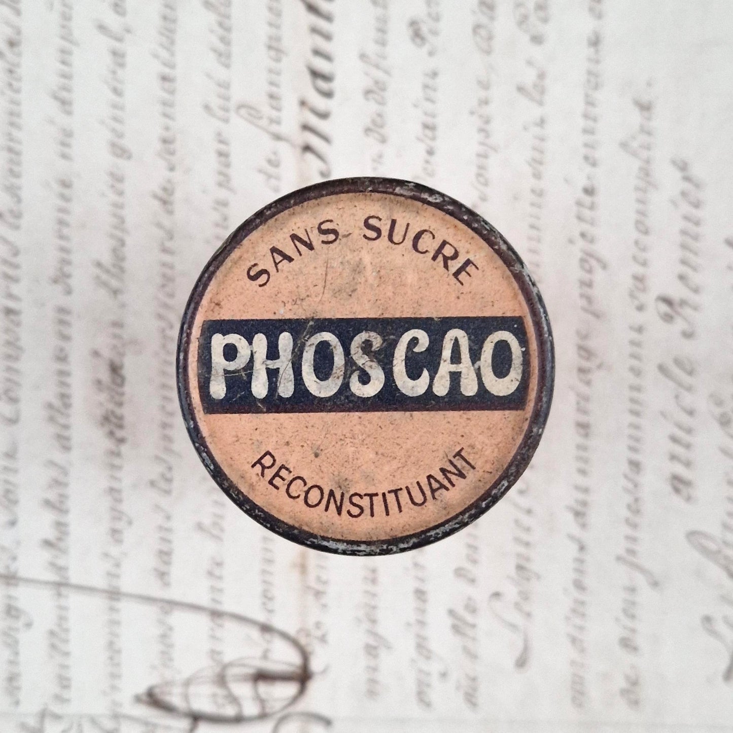 Small box "Phoscao without sugar", Circa 1920