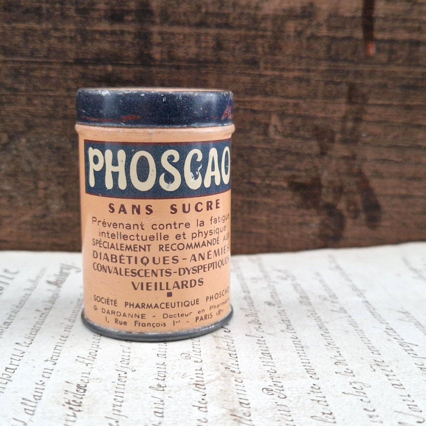 Small box "Phoscao without sugar", Circa 1920
