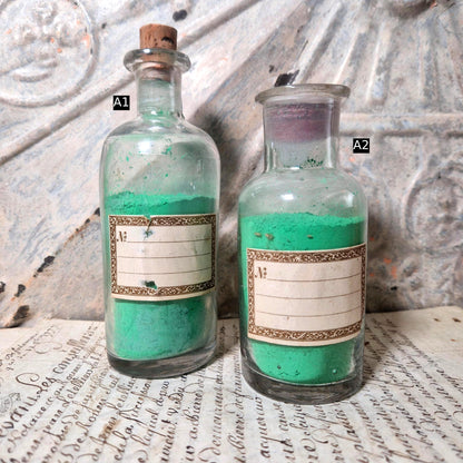 pigments anciens vert mediteranee