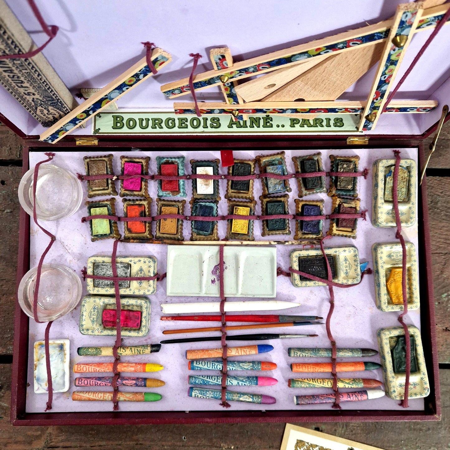 pigments aquarelle bourgeois