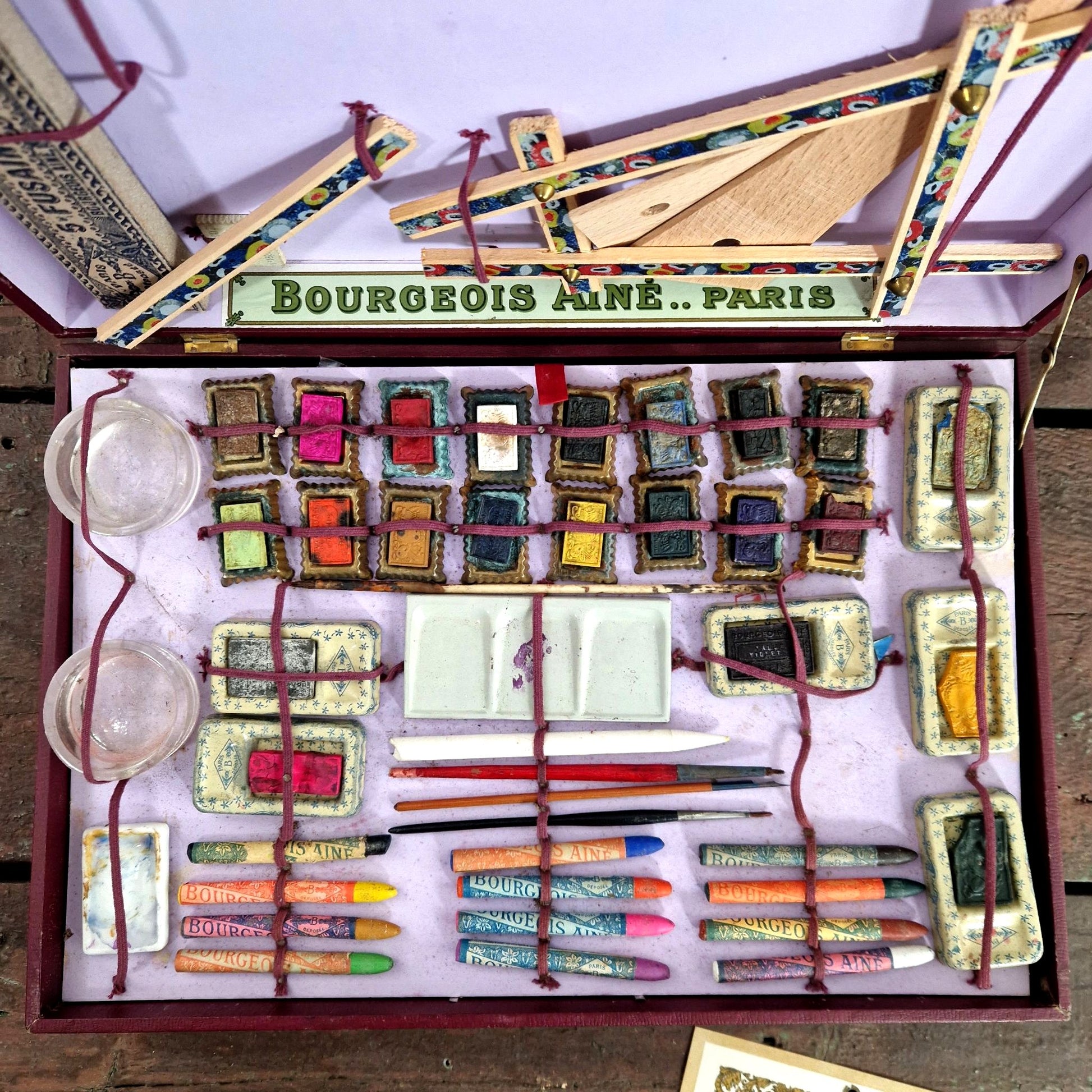 pigments aquarelle bourgeois