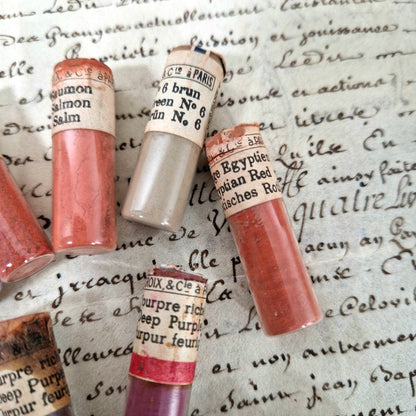 pigments vitrifiables rare collection