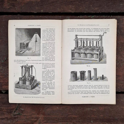 Ancien catalogue illustré « Lumière électrique - Piles Radiguet » - Vers 1890