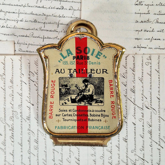 pince courrier publicitaire la soie