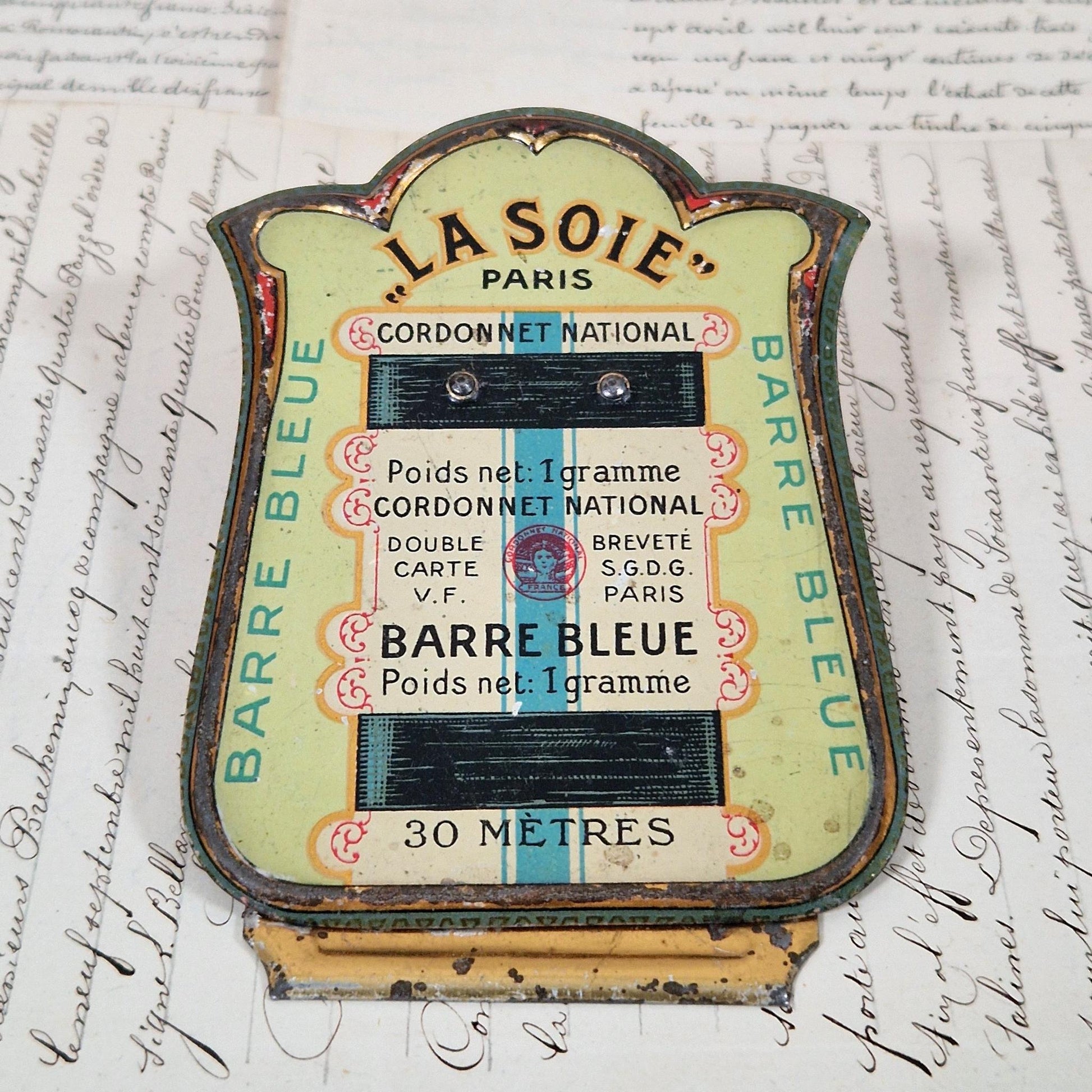 pince tole lithographie la soie