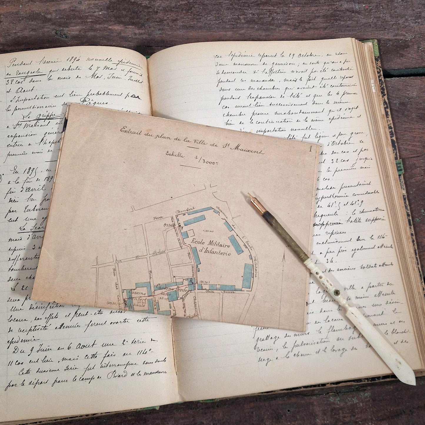 plan hopital ecole militaire saint-maixent