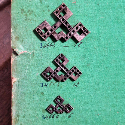 Planche d’échantillons d'ornements Art Déco