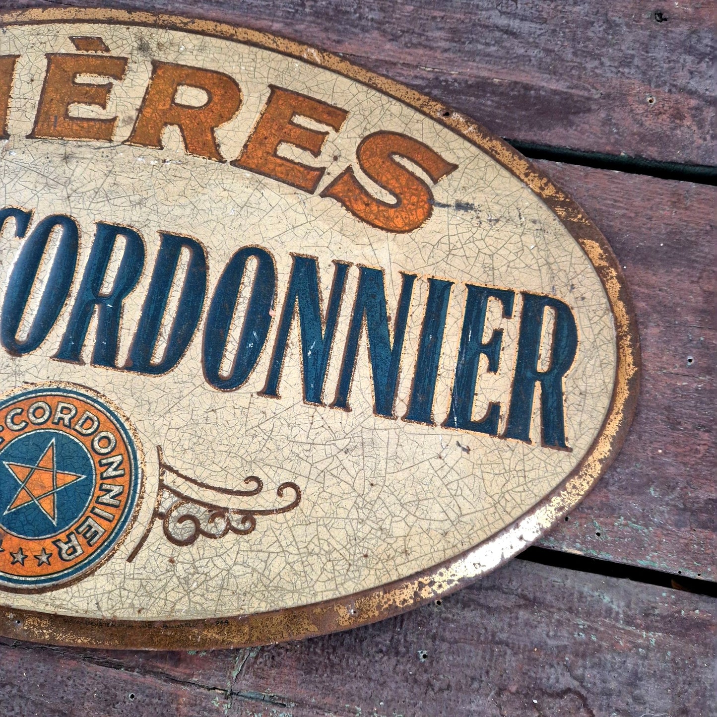 plaque bistrot vintage motte cordonnier