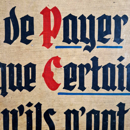 plaque cafe bar estamiet vintage