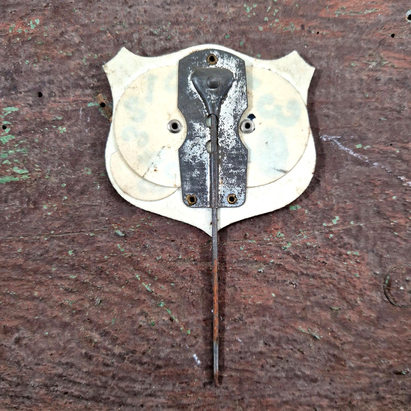 plaque de prix nougat vintage