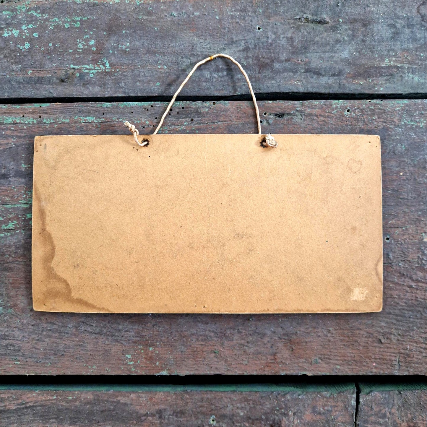 plaque decoration retro commerce